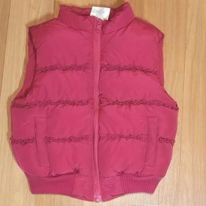 CRAZY 8 Hot Pink Puffer Vest